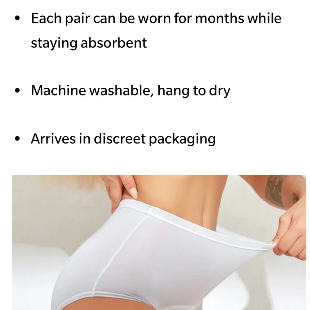 Everdries Heavy Flow Incontinence High Waisted 5 pack - Picture 5 of 5